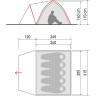 Палатка автоматическая 5-ти местная NORFIN TROUT 5 NF NF-10410